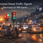 Smart traffic signals installed at major junctions in Chennai to manage congestion