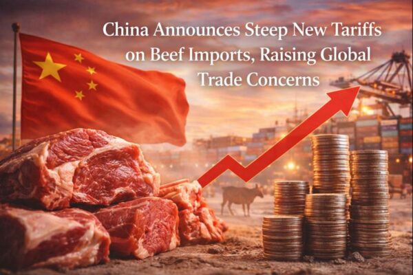 China announces new tariffs on beef imports affecting global trade
