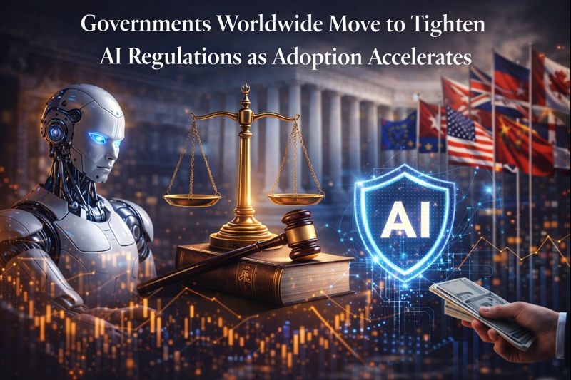 Governments worldwide discuss artificial intelligence regulation and policy frameworks