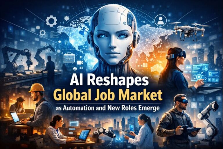 Artificial intelligence reshapes global employment as new tech-driven roles emerge