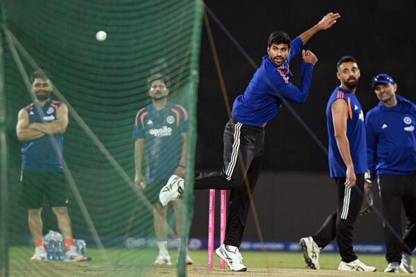 Indian cricket team training session ahead of T20 World Cup tournament