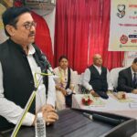 General Secretary of Civil Court Buxar addressing De-Addiction Awareness Seminar at Vidhik Seva Sadan