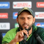 Shahid Afridi and Shadab Khan during Pakistan cricket discussions amid rivalry debate