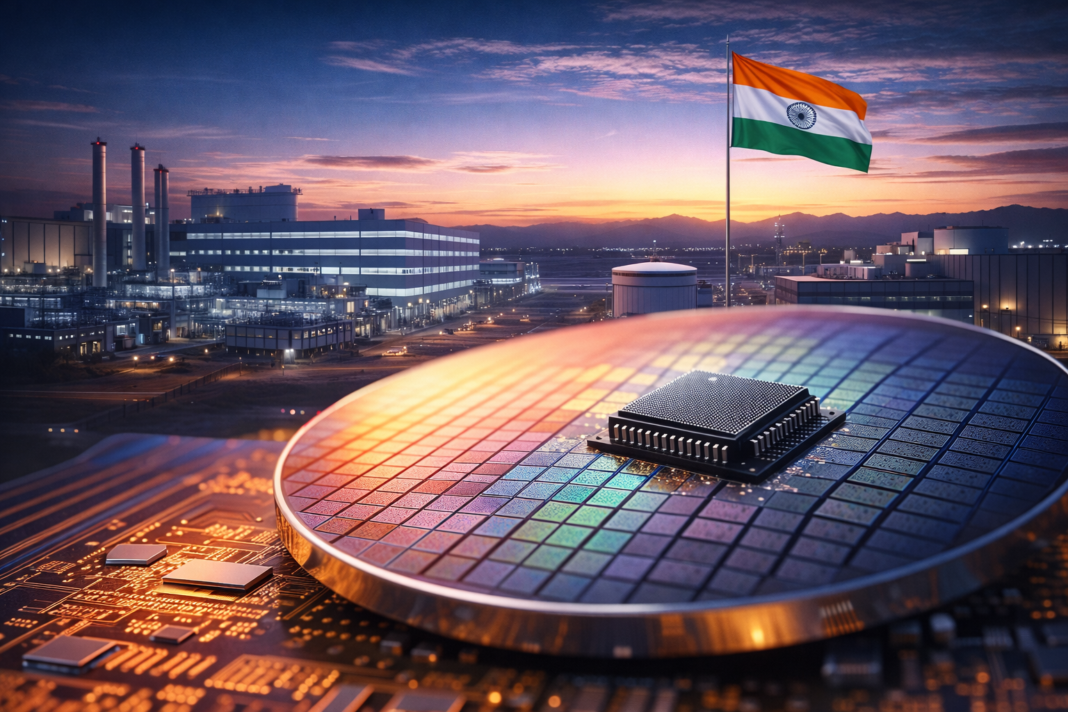Gujarat semiconductor manufacturing facilities representing India’s growing chip production ecosystem