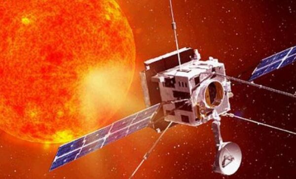 ISRO Aditya-L1 spacecraft studying the Sun from space.