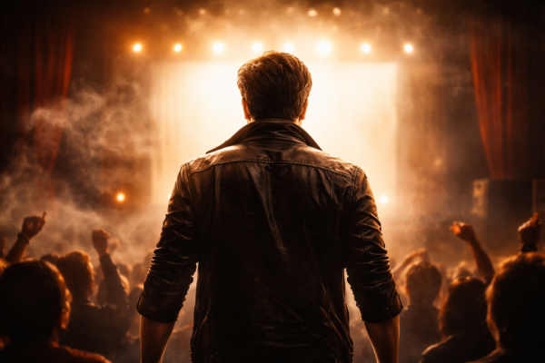 Cinematic scene representing emotional Bollywood movie sequel announcement