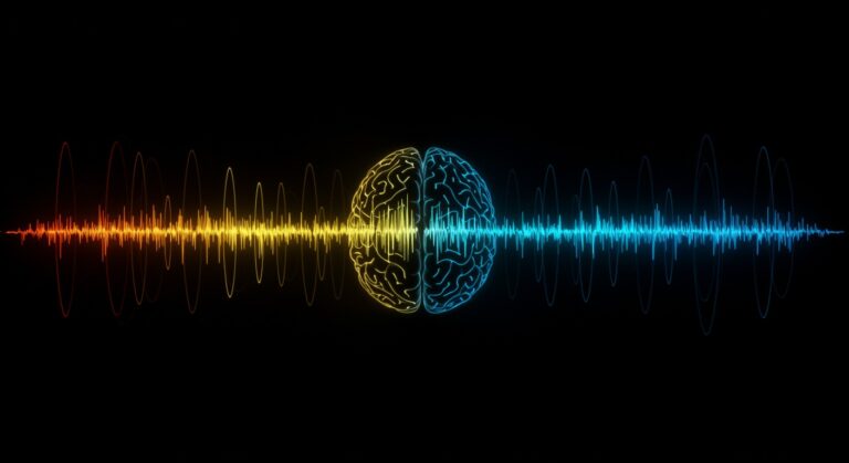 Brain activity during sleep showing neural patterns and intelligence processing