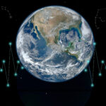 Concept of geoengineering to cool Earth by reflecting sunlight