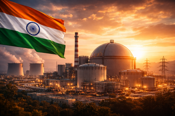 Nuclear reactor facility representing India’s thorium energy advancement