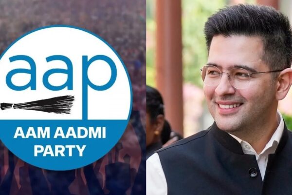 Raghav Chadha addressing public gathering highlighting his growing political presence in India