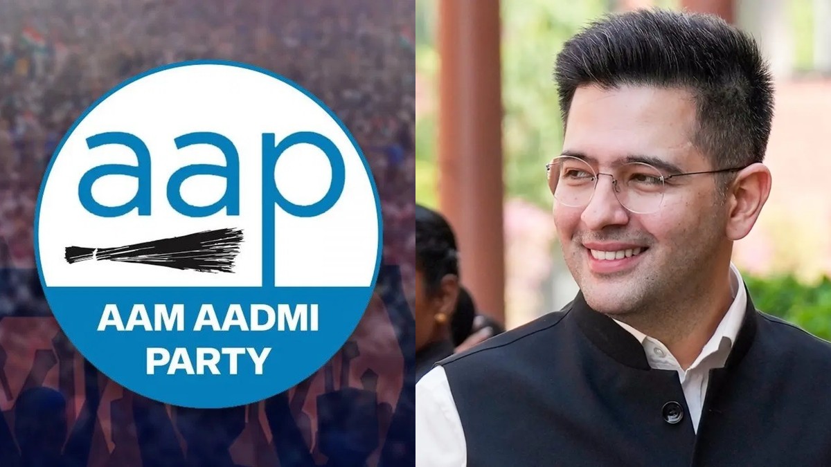 Raghav Chadha addressing public gathering highlighting his growing political presence in India