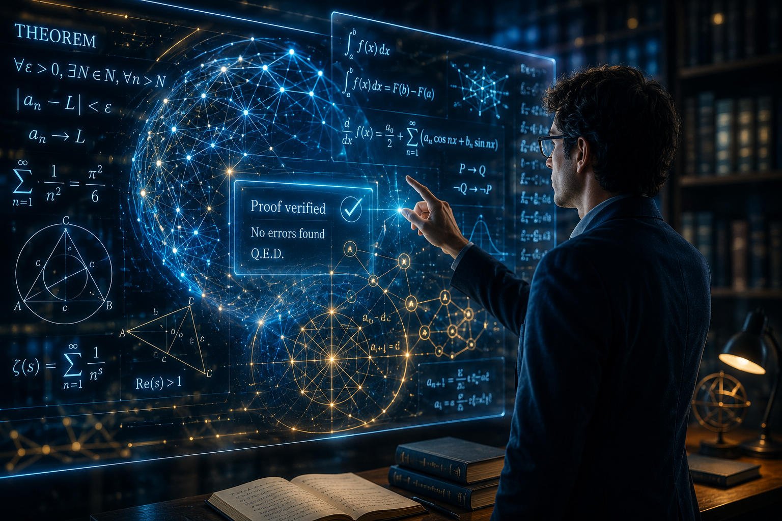 AI transforming mathematics through digital proof verification and theorem proving