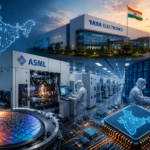 Tata ASML semiconductor partnership India chip manufacturing fab concept